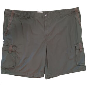 Men's True Nation Cargo Shorts Size 60 Green